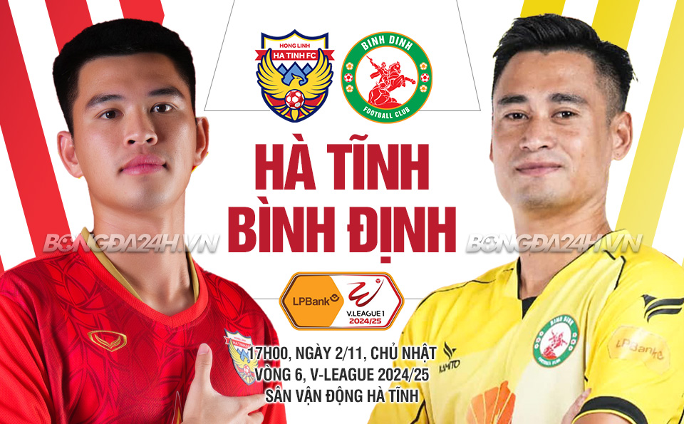 Hà Tĩnh đối đầu Bình Định Đội chủ nhà quyết tâm giữ vững phong độ 1 Hà Tĩnh đối đầu Bình Định Đội chủ nhà quyết tâm giữ vững phong độ